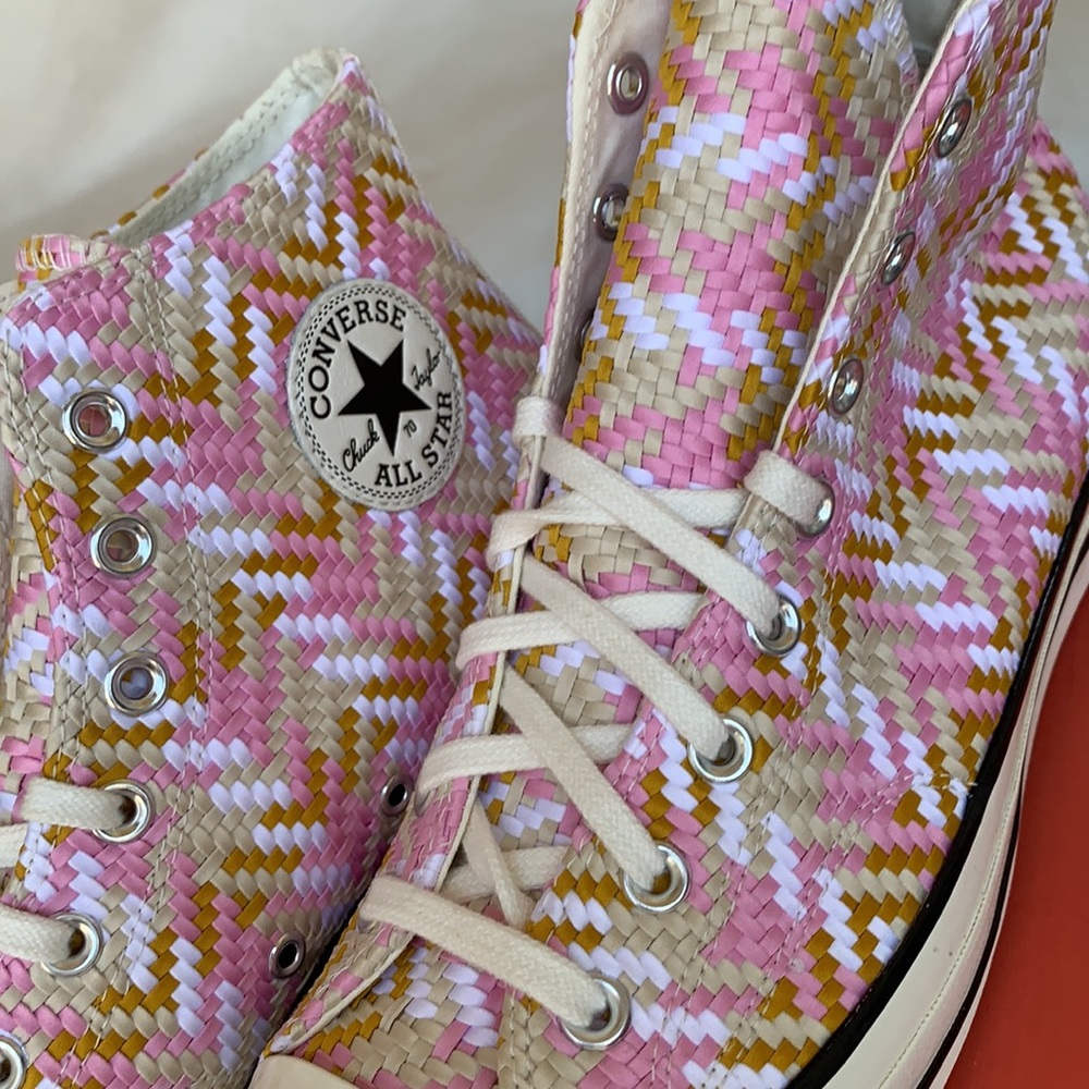 CONVERSE CHUCK 70 HI EGRET/MULTI/BLACK MEN’S - Picture 10 of 16